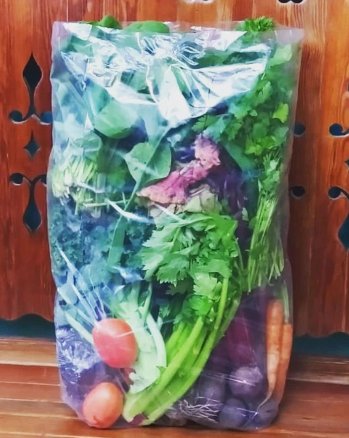 Bolson de verdura